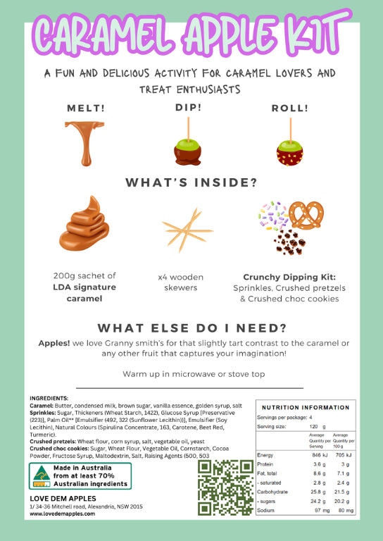 D.I.Y Caramel Apple Kit
